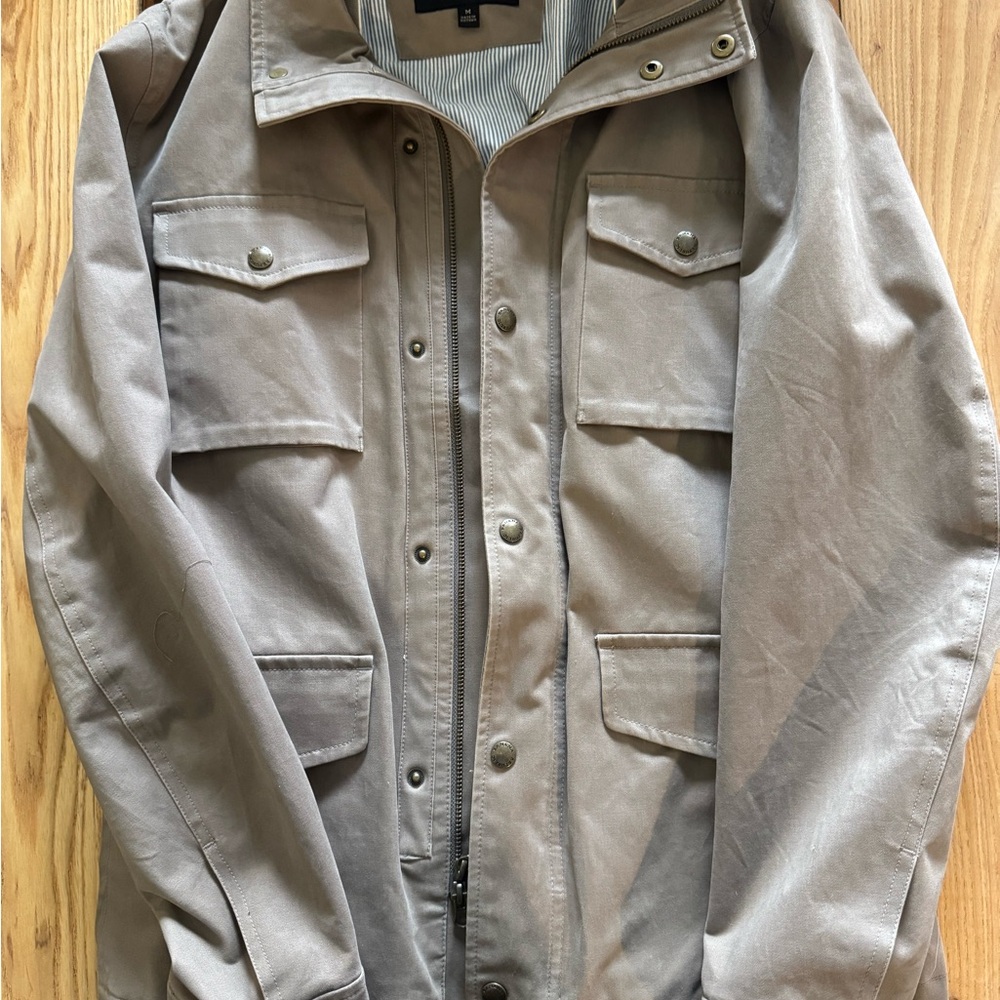 Banana Republic Taupe Military Jacket